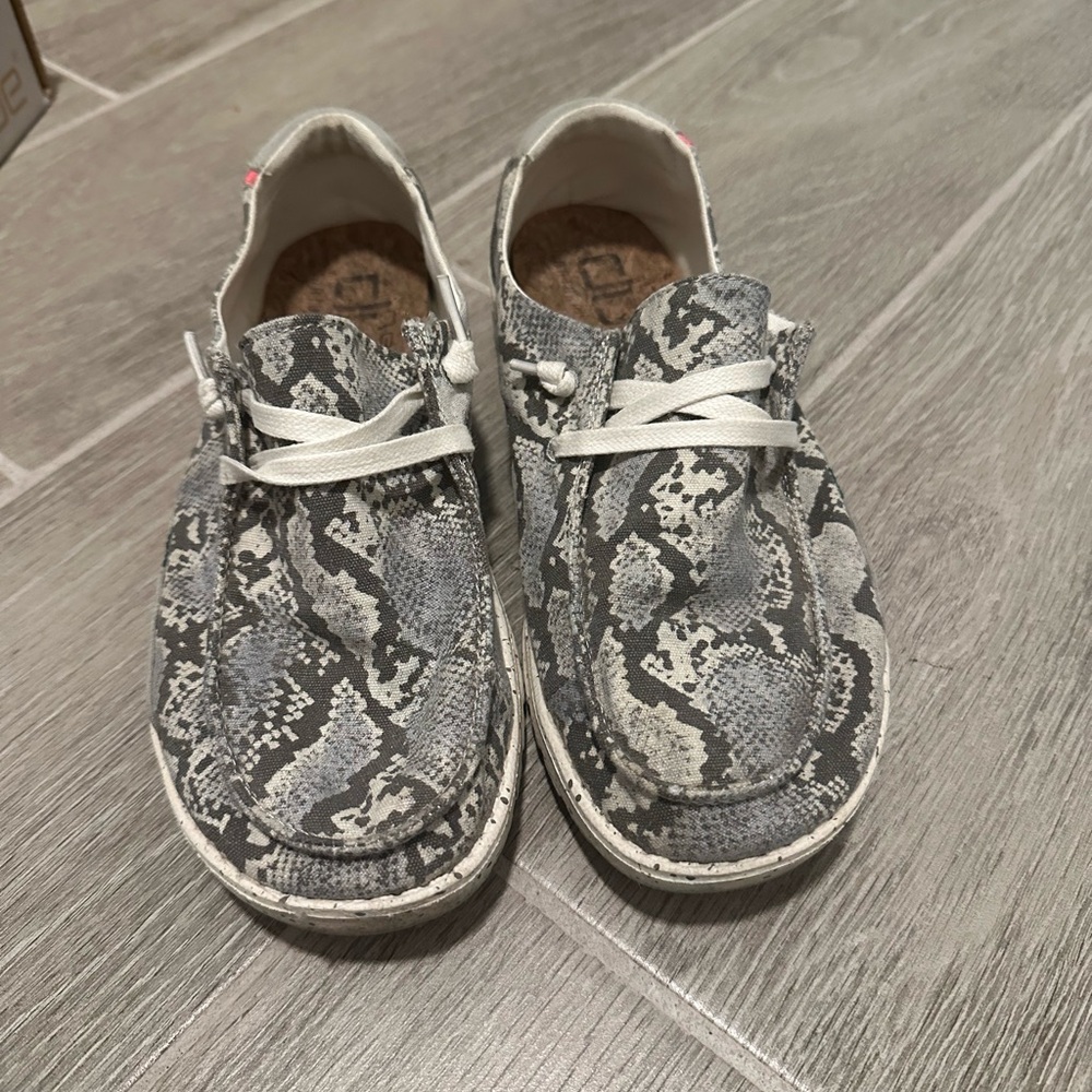 Snake print Hey dudes